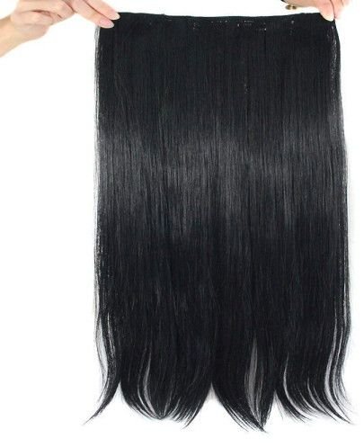 5 Clip Natural Black Straight Hair Extension