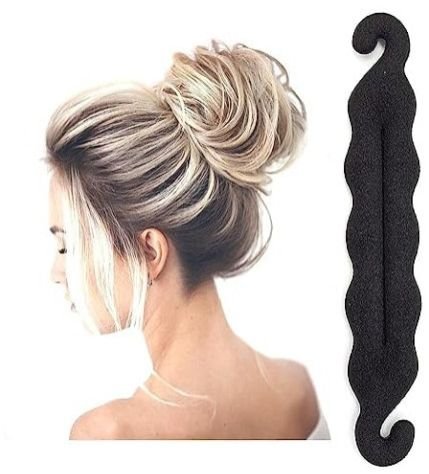 Plastic Black Hair Bun Maker