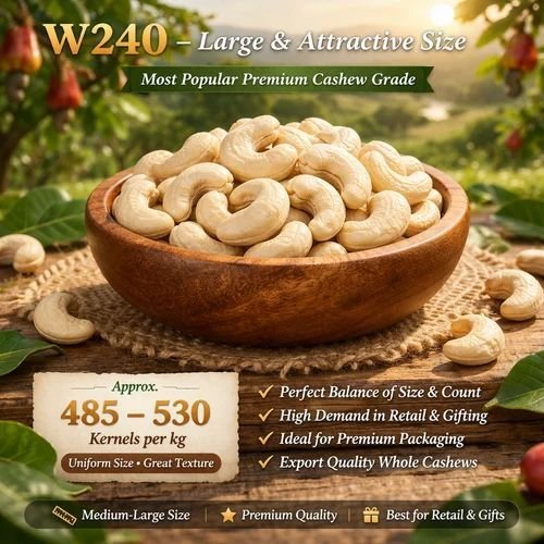 W240 Konkan Cashew Nuts