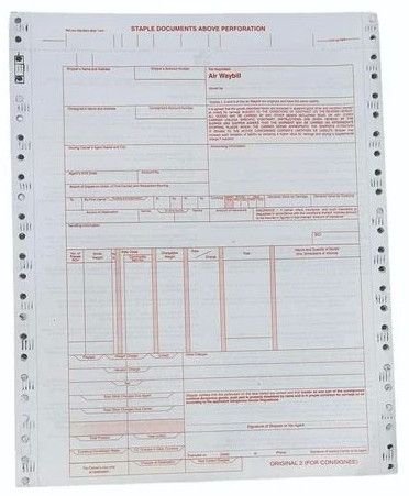 Airway Bill Printing Service