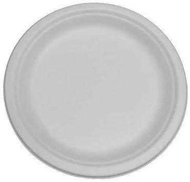 10 Inch Round Bagasse Disposable Plate