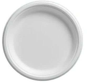 7 Inch Round Bagasse Disposable Plate
