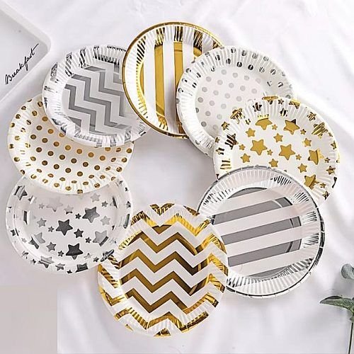 14 Inch Printed Disposable Paper Plate