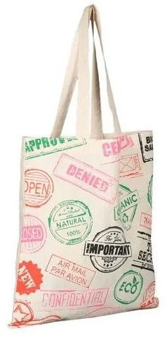 Cotton Printed Shopping Bag