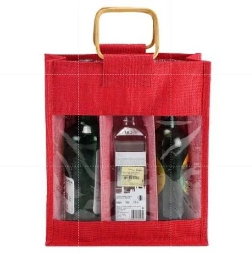 Jute Wine Bags
