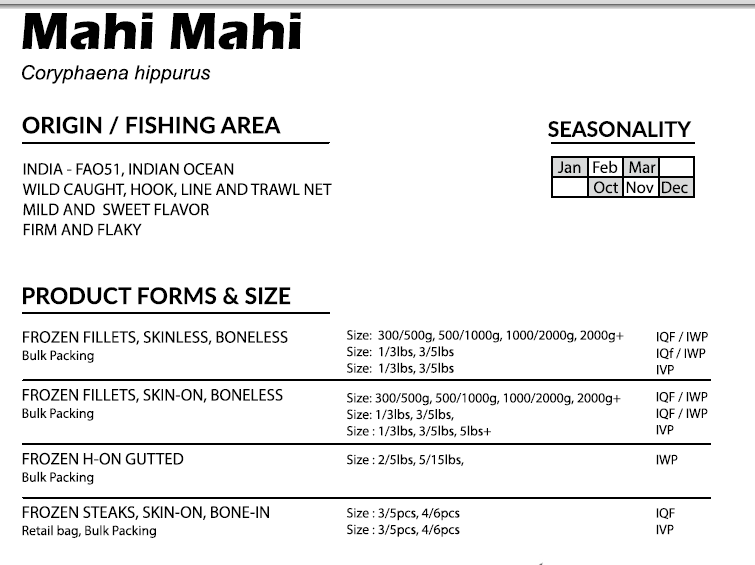 Specification Specification