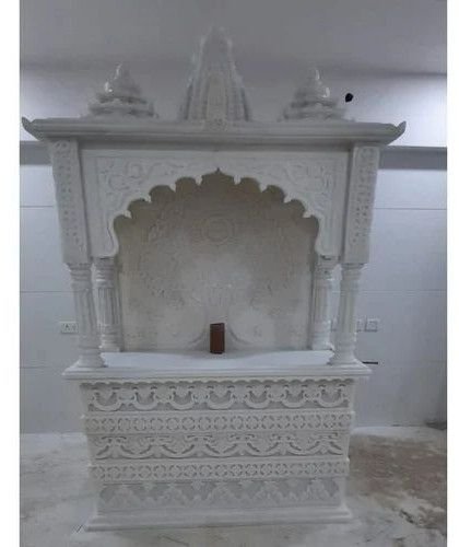 7inch Traditional White Marble Temple