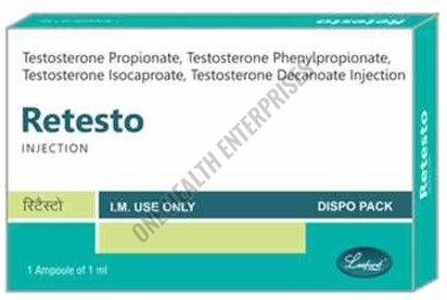 100mg Retesto Testosterone Propionate Injection