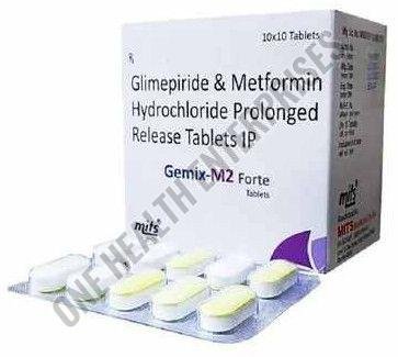 2mg Gemix M2 Glimepiride Tablet