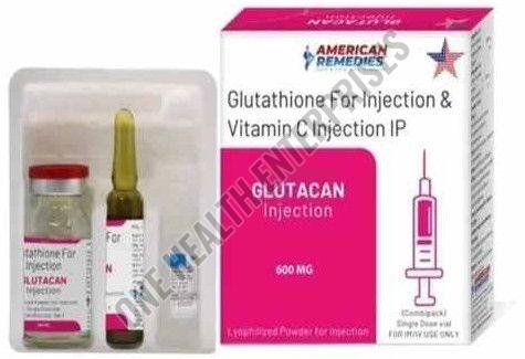 600mg Glutacan Glutathione Vitamin C Injection