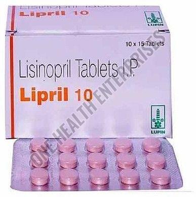 Lipril 10mg Lisinopril Tablet