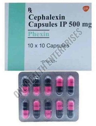 Phexin 500mg Cephalexin Capsule