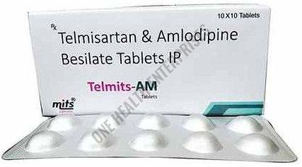Telmits Am Telmisartan Amlodipine Besilate Tablet