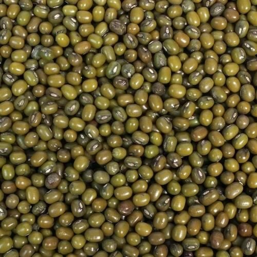 Unpolished Whole Green Moong Beans