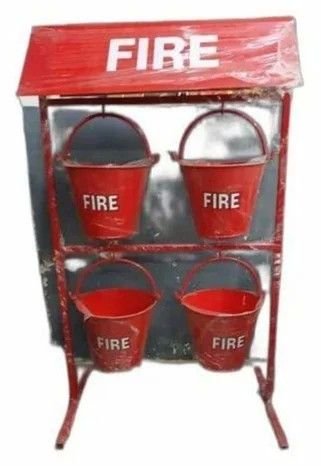 Fire Bucket With Stand