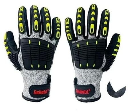 PU Coated Anti Impact Gloves