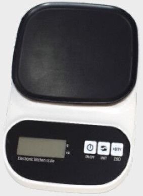 WS15 Digital Kitchen Weighing Scale with Plastic Plate