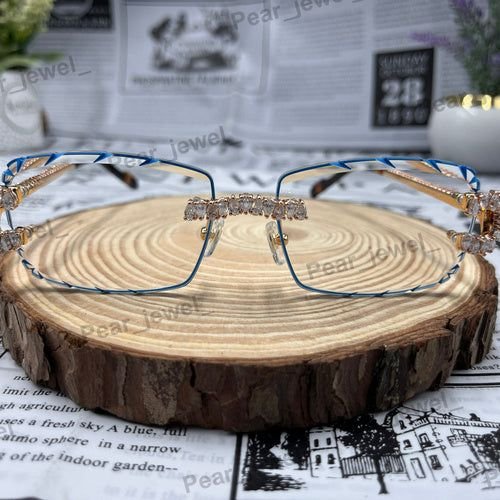 VVS Pear Cut Moissanite Iced out Photochromic Luxury Sunglasses