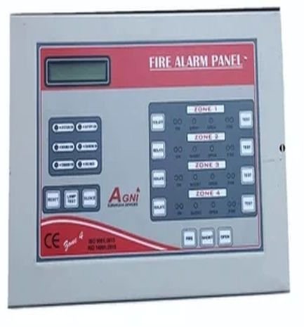 4 Zone Fire Alarm Panel