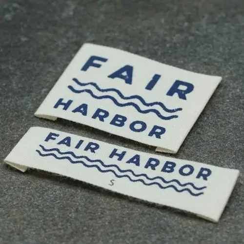 Printed Cotton Logo Label