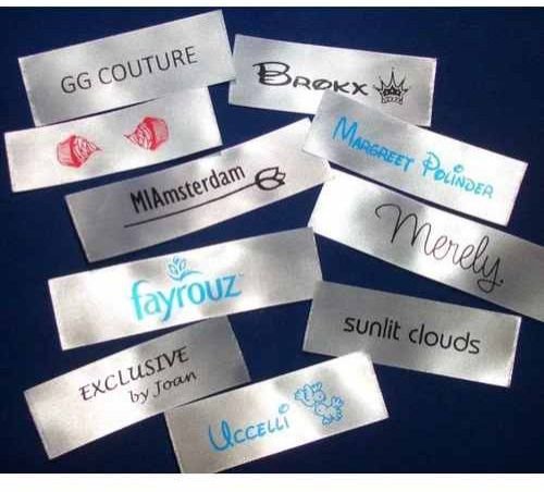 Satin Neck Label