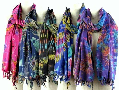 Tie and Dye Print Pareo