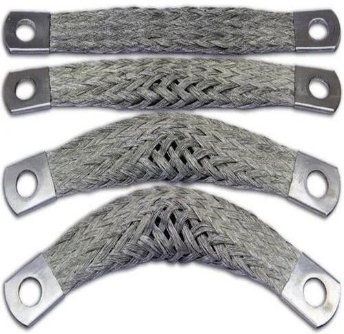 Braided Silver Flexible Connectors
