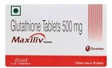 Maxiliv Glutathione 500 Mg Tablets