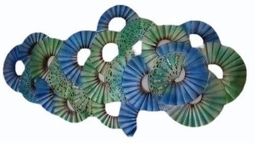 Colored Iron Hammered Wall Art