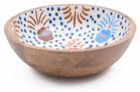 Digital Printed Wooden Bowl