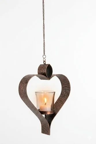 Iron Hanging Candle Holder