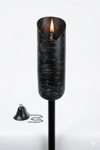 Iron Pipe Garden Oil Torch