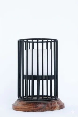 Modern Cage Iron Candle Holder