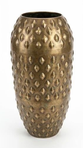 Modern Embossed Iron Decorative Flower Vase