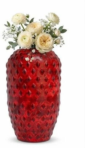 Ruby Antique Iron Vase