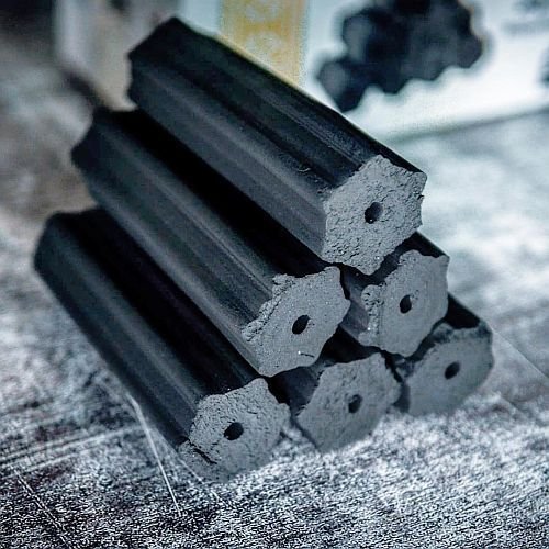 Hexagon Coconut Shell Charcoal Briquette
