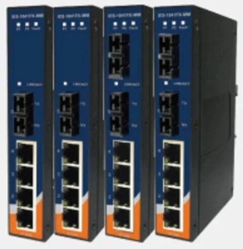 IES-1042FX - Industrial Slim Type 5-port Unmanaged Ethernet Switch