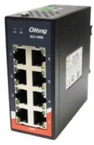 IES-180B Industrial 8-Port Mini Type Unmanaged Ethernet Switch