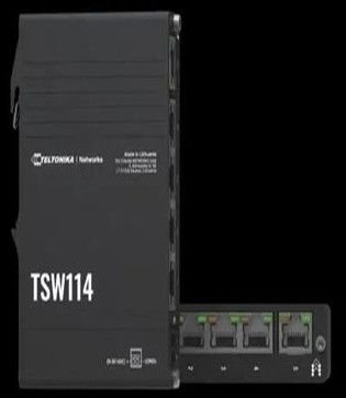 Teltonika -Tsw114 Gigabit Din Rail Ethernet Switch