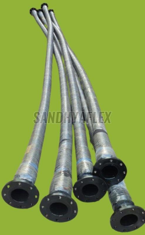 75mm Id Rubber Hose Both End MS Flange