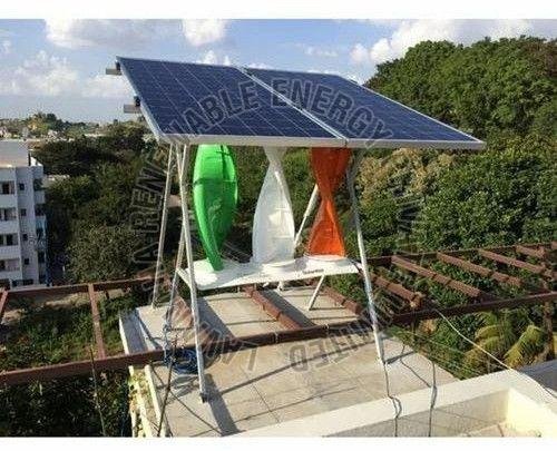 6kW Solar Wind Hybrid Power System