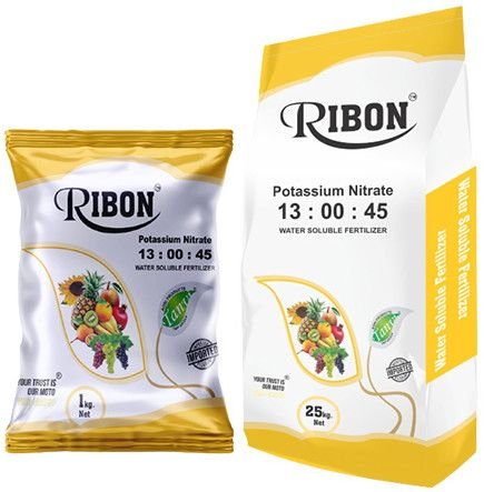 Ribon NPK 13:00:45 100% Wsf Potassium Nitrate Fertilizer