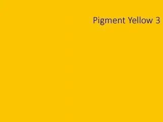 Pigment Yellow 3