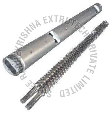 Screw Barrel With Grooved Feed