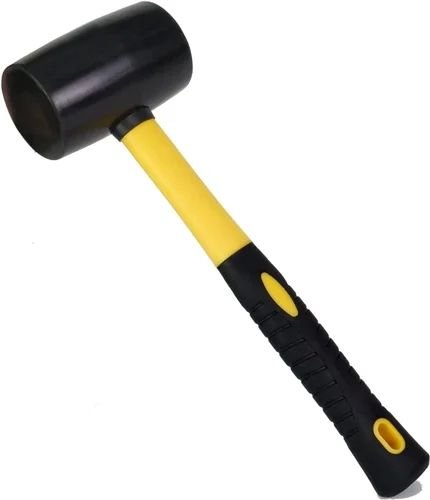 Rubber Mallet Hammer With Fibreglass Handle