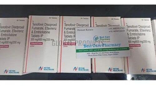Efavirenz Emtricitabine And Tenofovir Disoproxil Fumarate Tablets IP