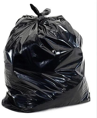 Black 22x26 Inch LDPE Biodegradable Garbage Bags