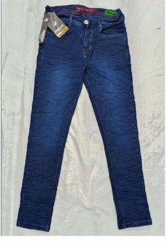 Mens Stretch Fit Casual Denim Jeans