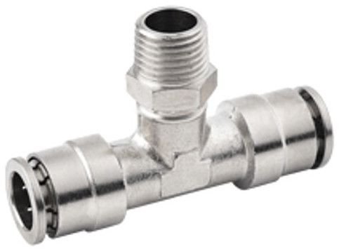 Brass Push Fitting Male Branch Tee