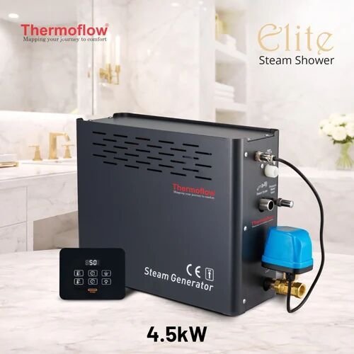 Steam Bath Generator With Touchpad Control Panel